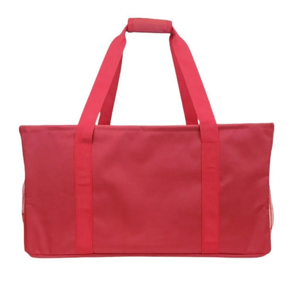 Multipurpose Utility Tote - Crimson